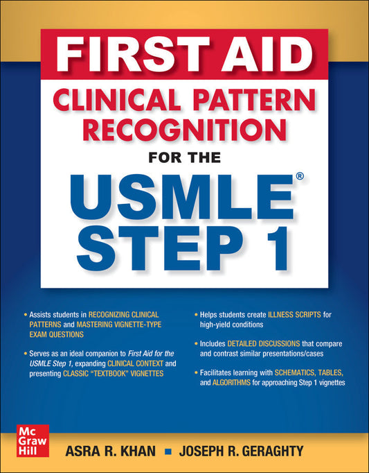 First Aid Clinical Pattern Recognition for the USMLE Step 1