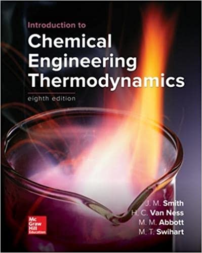 Introduction to Chemical Engineering Thermodynamics 8th Edition