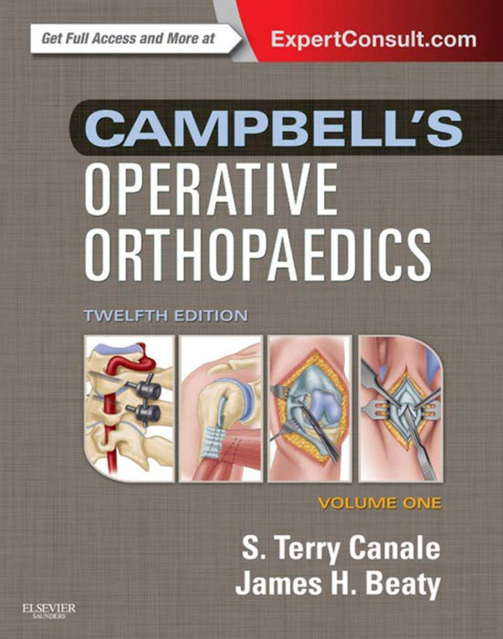  Campbell’s Operative Orthopaedics 4-Volume Set 12th Edition