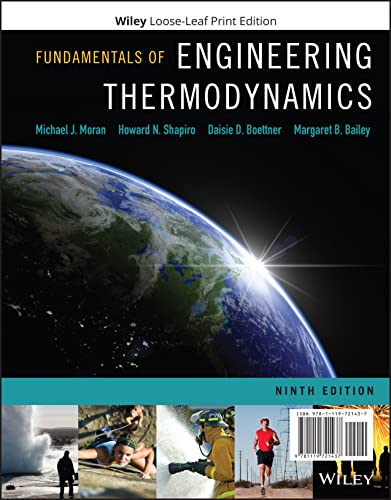 Fundamentals of Engineering Thermodynamics 9th Edition