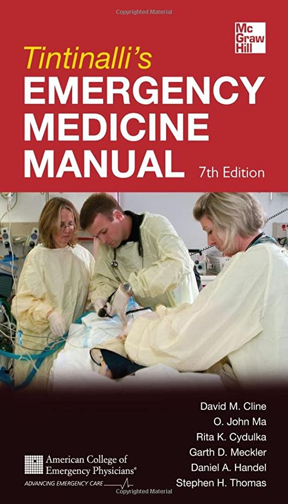 Tintinalli's Emergency Medicine: A Comprehensive Study Guide, Seventh Edition book cover