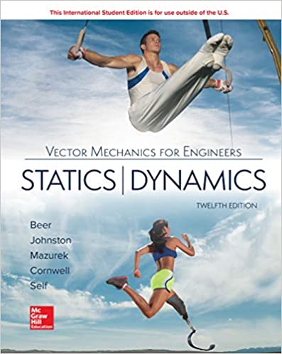 Vector Mechanics for Engineers: Statics and Dynamics 12th Edition book cover